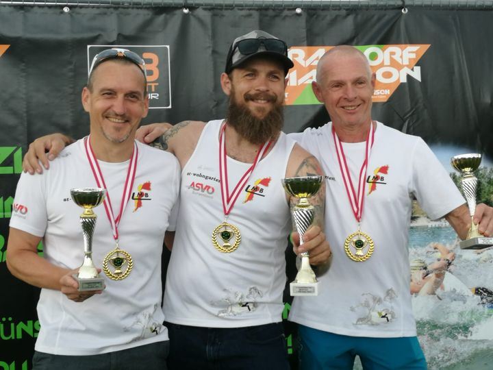 LMB triumphiert beim 10. Gerasdorfer Triathlon – Dreifachsieg im Bike-&-Run-Bewerb
